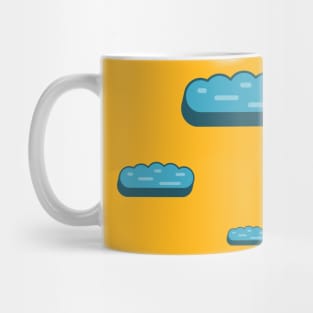 Blue Summer Clouds Mug